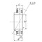 Ntn NTN UL209D1, Ball Insert Bearing  45 Mm Id X 85 Mm Od X 563 Mm W Eccenctric Collar UL209D1 - alternate 2